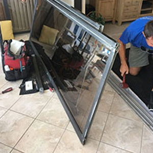 sliding glass door frame repair La Puente